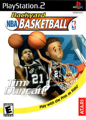 Backyard Basketball box cover front